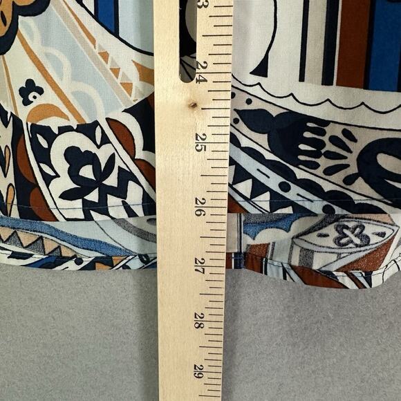 Chicos Sz 3 No-Iron Top Women Plus Sz 16 XL Work Wear Casual Comfortable Paisley - Picture 16 of 16